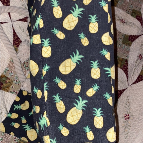 ▪️PINEAPPLE ▪️XL Canvas Tote - Picture 7 of 7